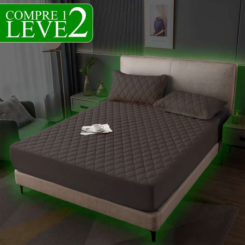 [COMPRE 1 LEVE 2] Conjunto Comfort Sleep (Sinta-se Em Um Hotel 5 Estrelas!) + BRINDE: 2 Fronhas